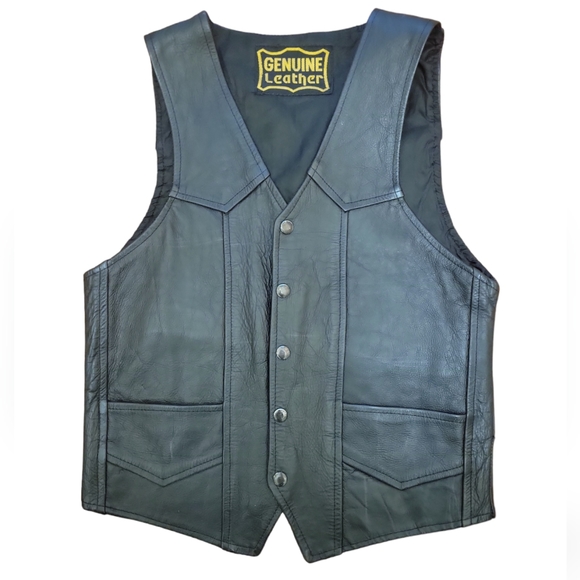 Leather Vest - Picture 5 of 5